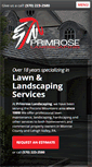 Mobile Screenshot of primroselandscapingllc.com